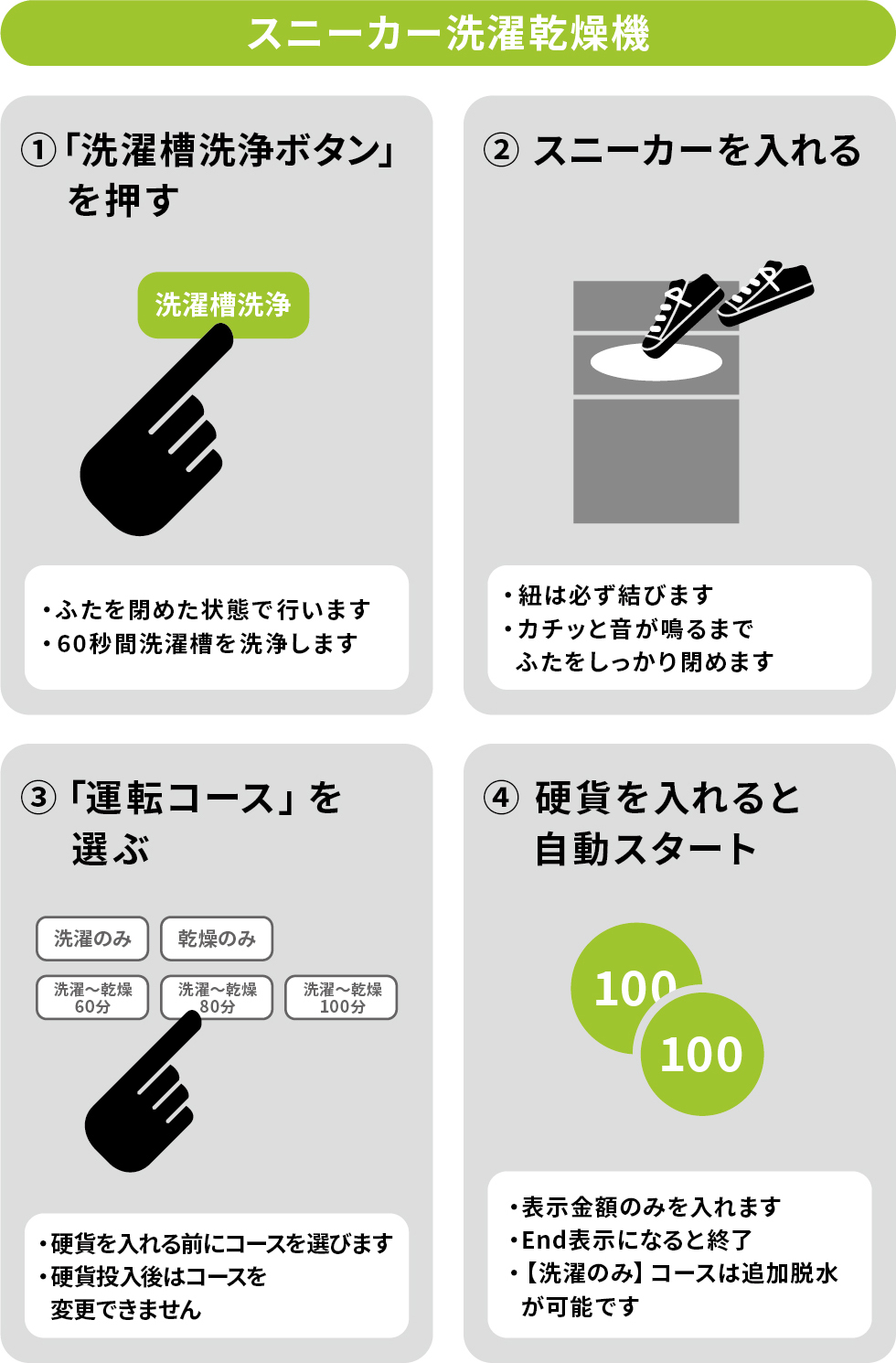 スニーカー洗濯乾燥機