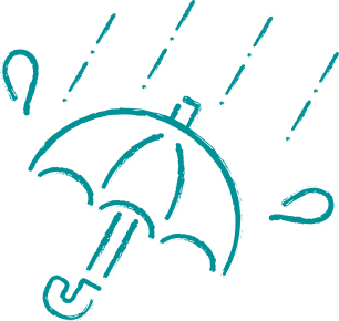 雨の日が続いて…。